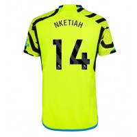 Arsenal Eddie Nketiah #14 Replica Away Shirt 2023-24 Short Sleeve